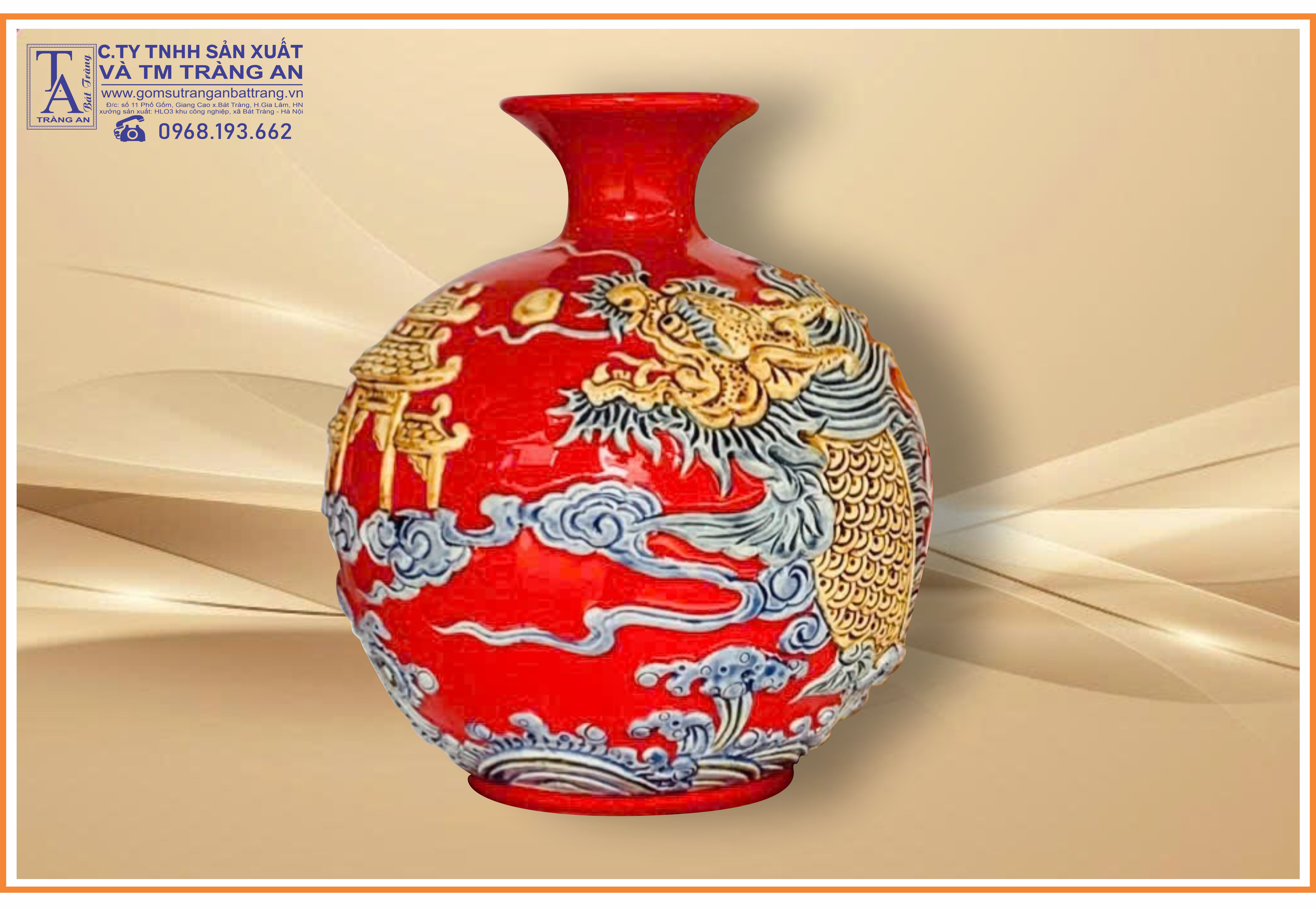 Bình tài lộc rạn